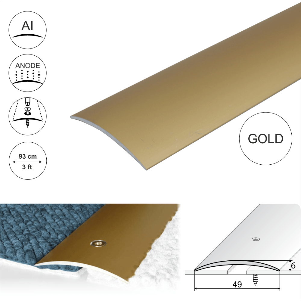 Anodised Aluminium Door Threshold Strip