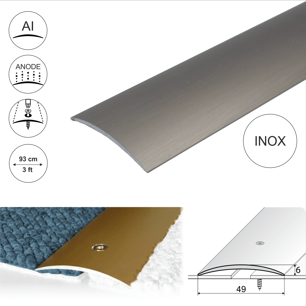 Anodised Aluminium Door Threshold Strip