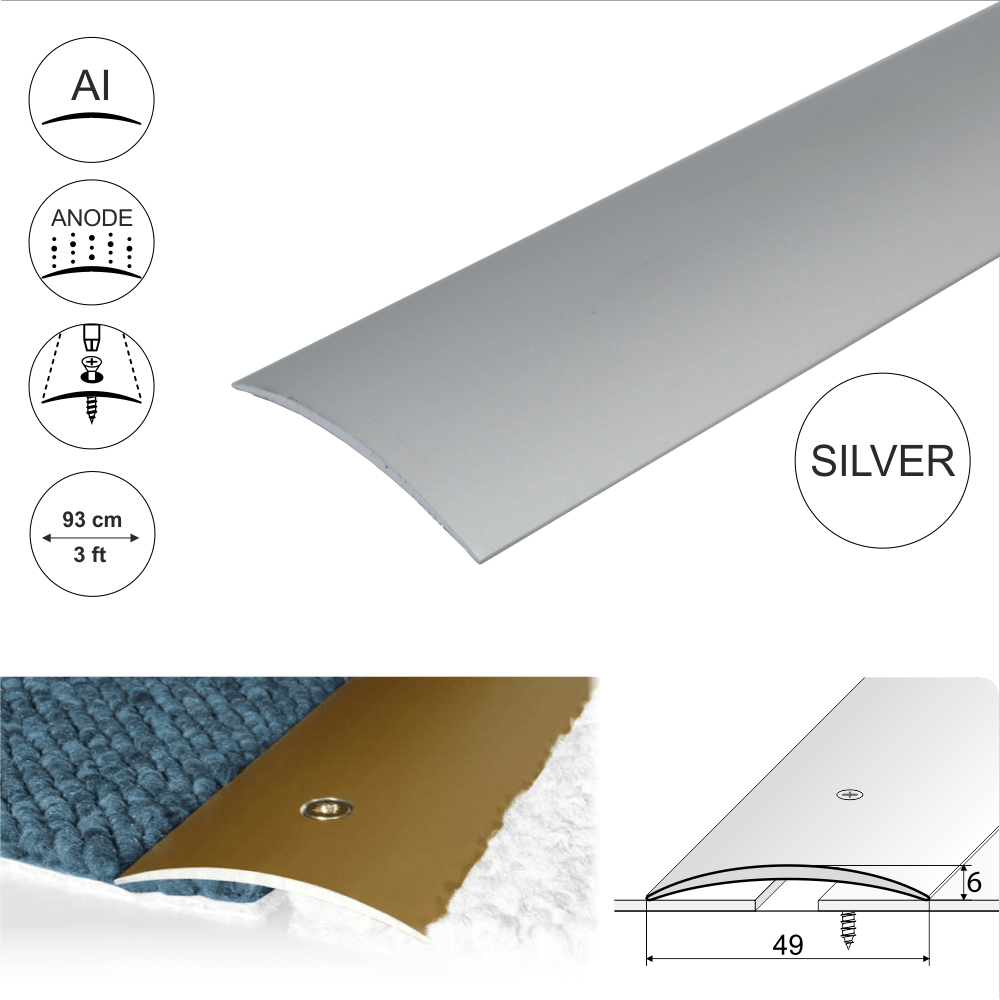 Anodised Aluminium Door Threshold Strip