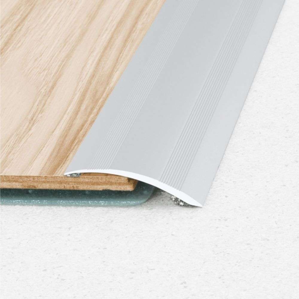 Anodised Aluminium Self Adhesive Door Threshold Ramp Profile