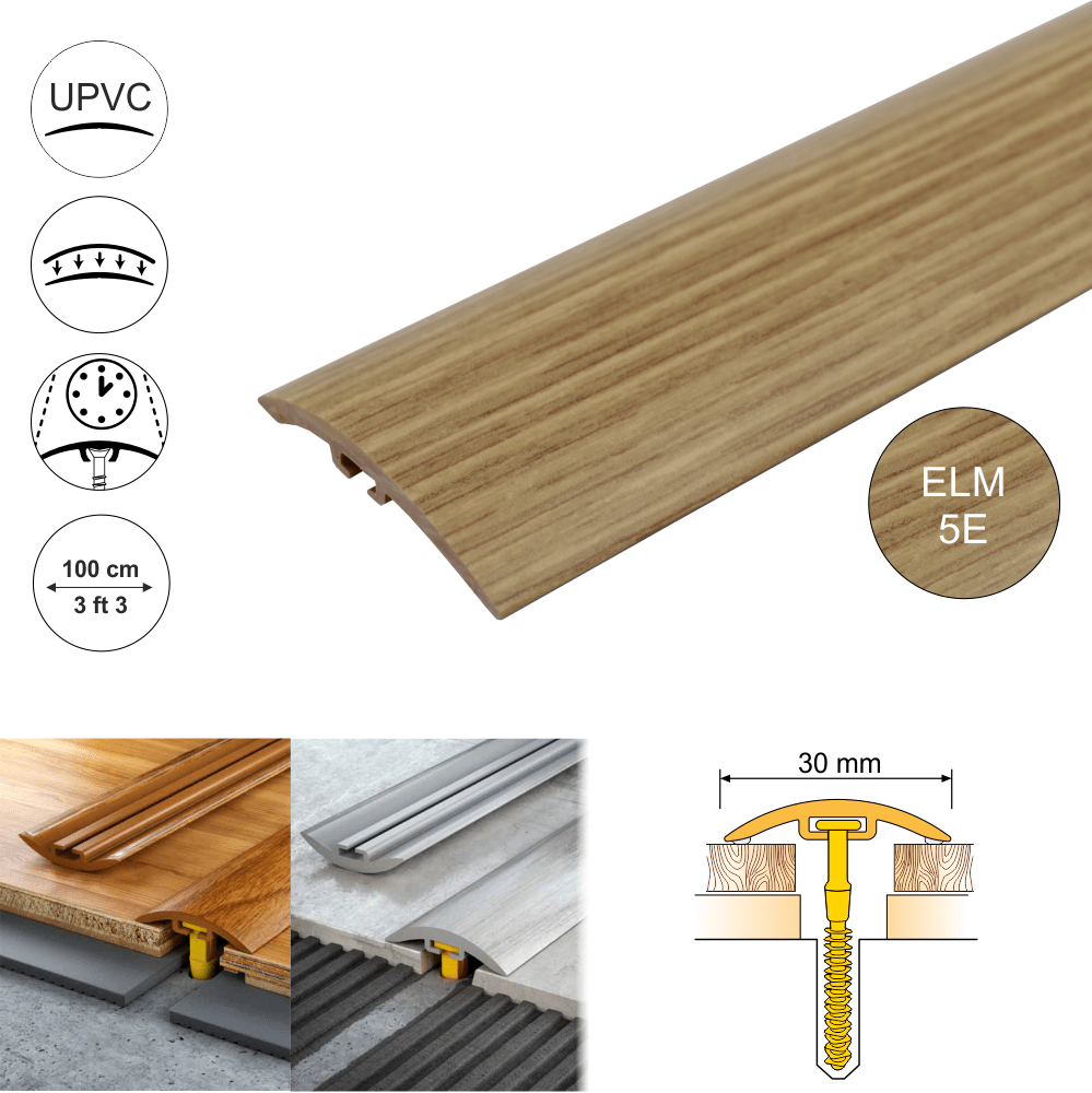 Pvc Wood Effect Door Threshold Strip