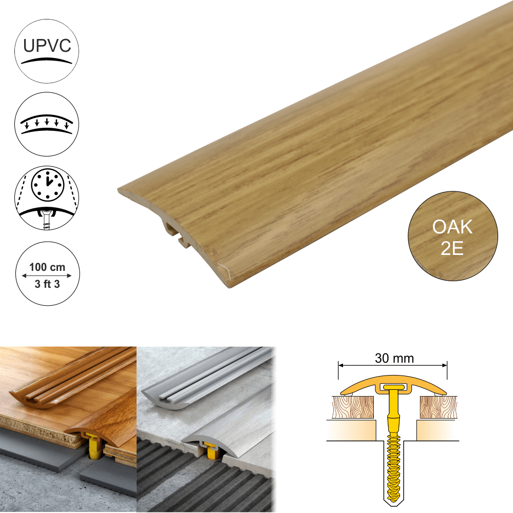Pvc Wood Effect Door Threshold Strip