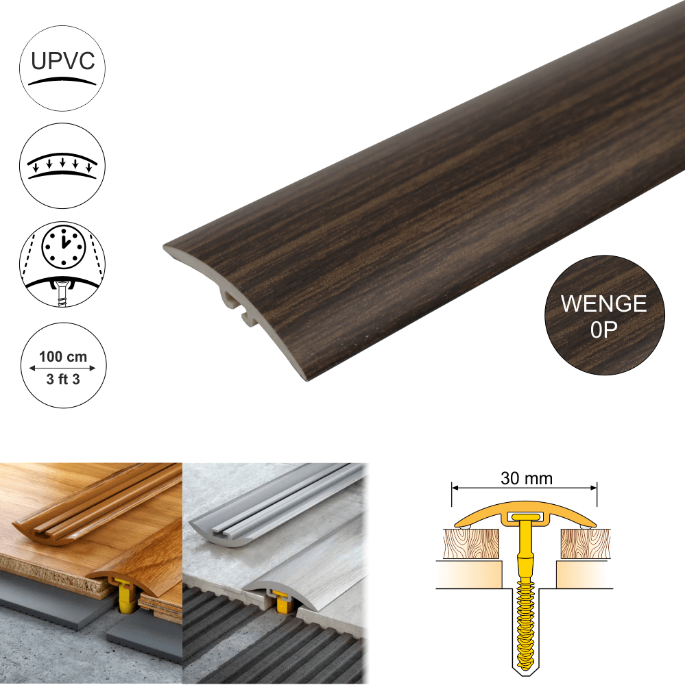 Pvc Wood Effect Door Threshold Strip