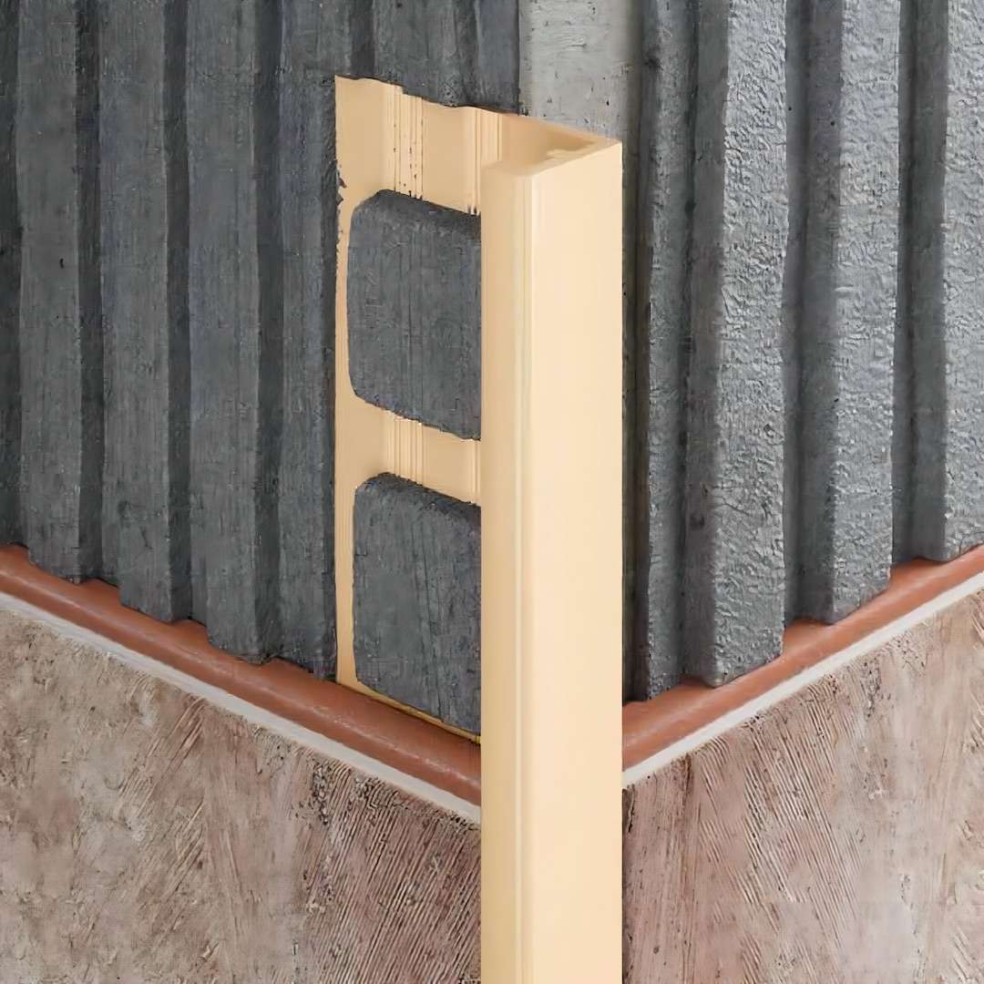 PVC Straight Edge L shaped Tile Trim