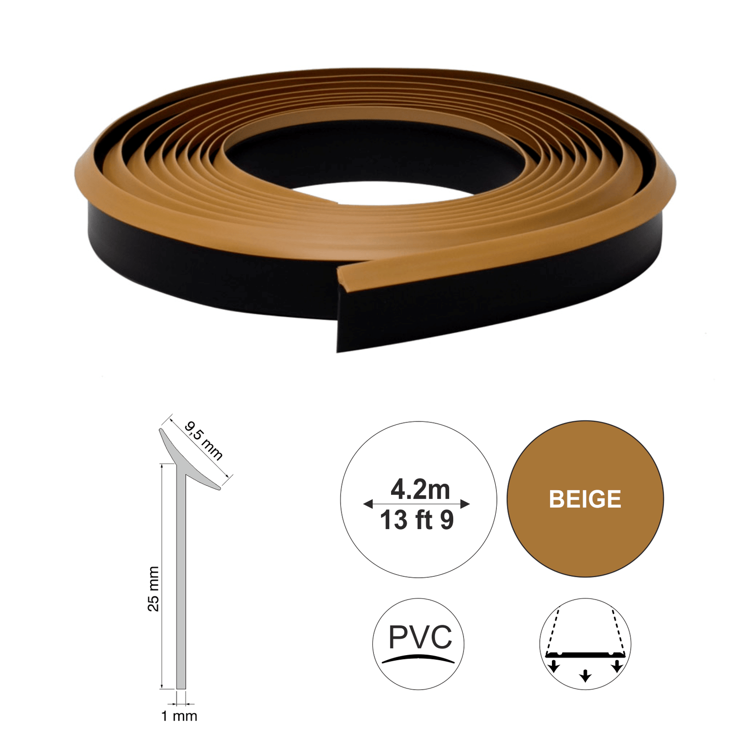 Flexible Worktop Seal Strip Trim