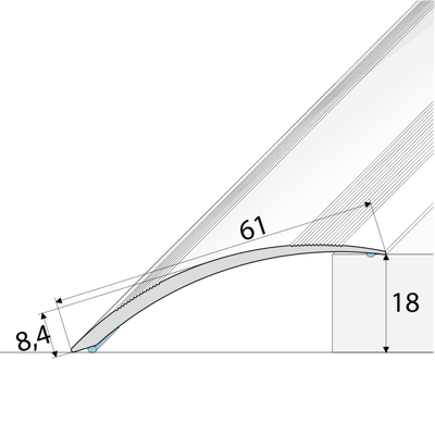 Door Threshold Ramp Profile