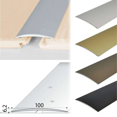 Anodised Aluminium Self Adhesive Door Threshold Strip