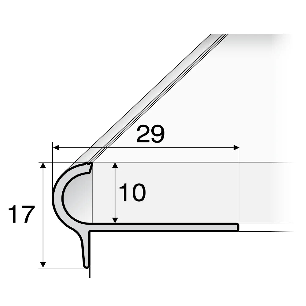 Stair Nosing Edge Trim Step Edging For Tiles