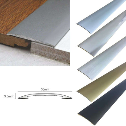 Self Adhesive Euro Cover Strip Wood Vinyl Tile Door Bar Threshold Trim