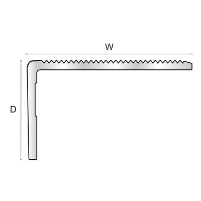 Retro fit Aluminium Stair Nosing