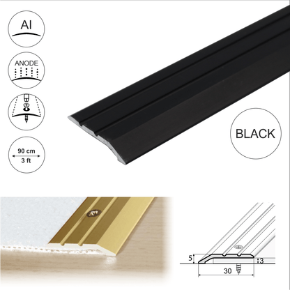 Anodised Aluminium Door Threshold Ramp Profile