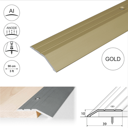 Anodised Aluminium Door Threshold Ramp Profile