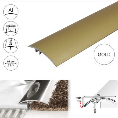 aluminium Wood Effect Door Threshold Strip
