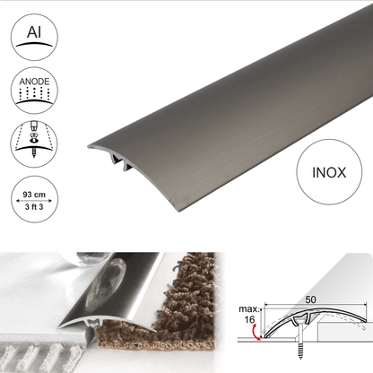 aluminium Wood Effect Door Threshold Strip