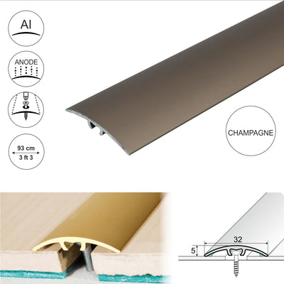 Anodised Aluminium Door Threshold Strip