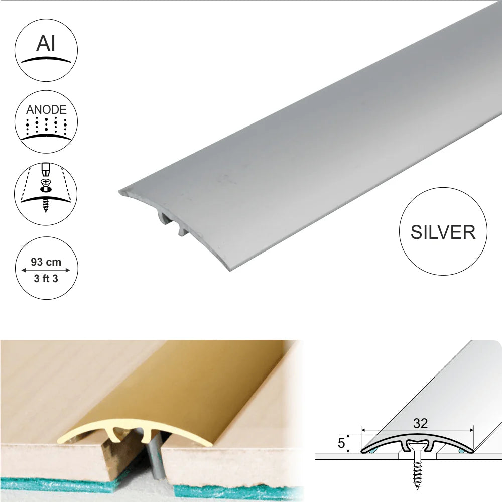 Anodised Aluminium Door Threshold Strip