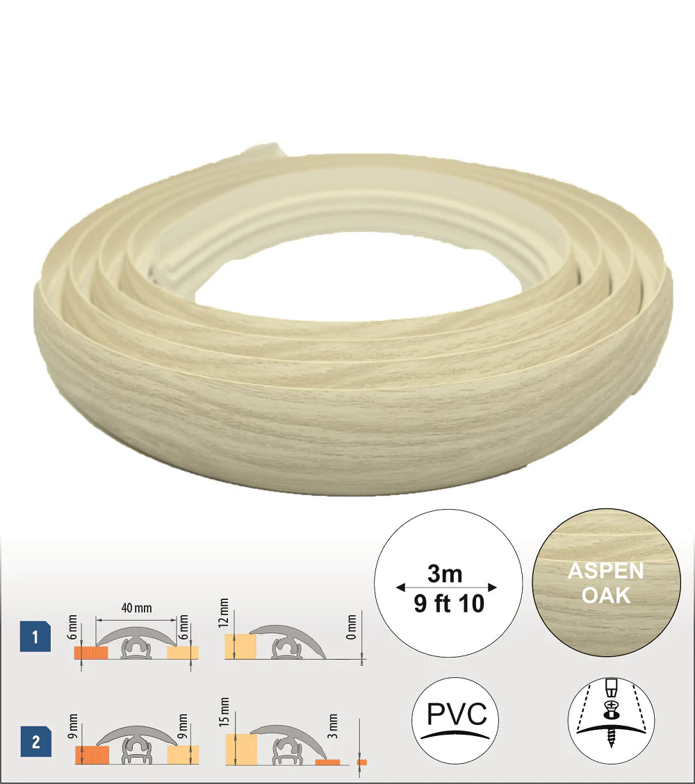  Flex Line Pvc Flexible Flooring Transition Profile Door Threshold