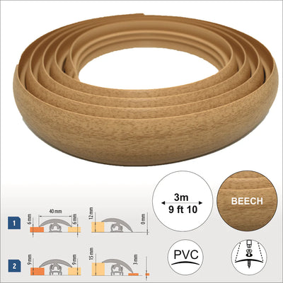  Flex Line Pvc Flexible Flooring Transition Profile Door Threshold