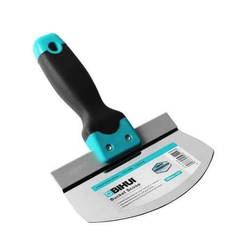 Stainless Steel Curved Bucket Scoop Scraper 6.5″ 165mm