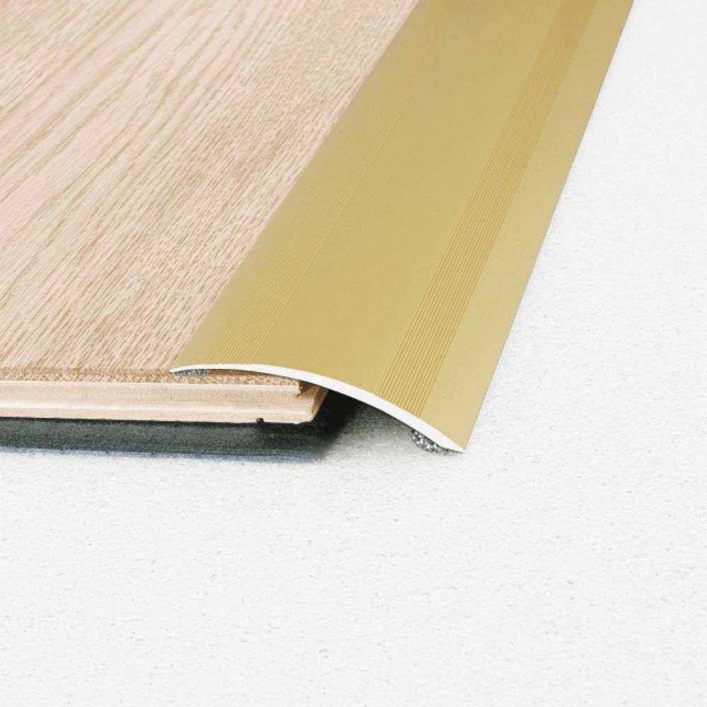 Anodised Aluminium Self Adhesive Door Threshold Ramp Profile