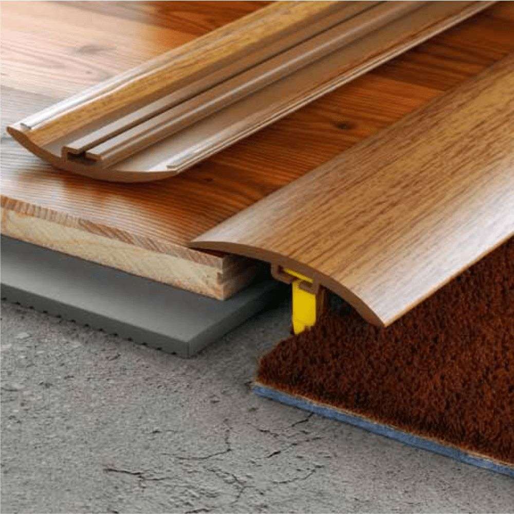 Pvc Wood Effect Door Threshold Strip