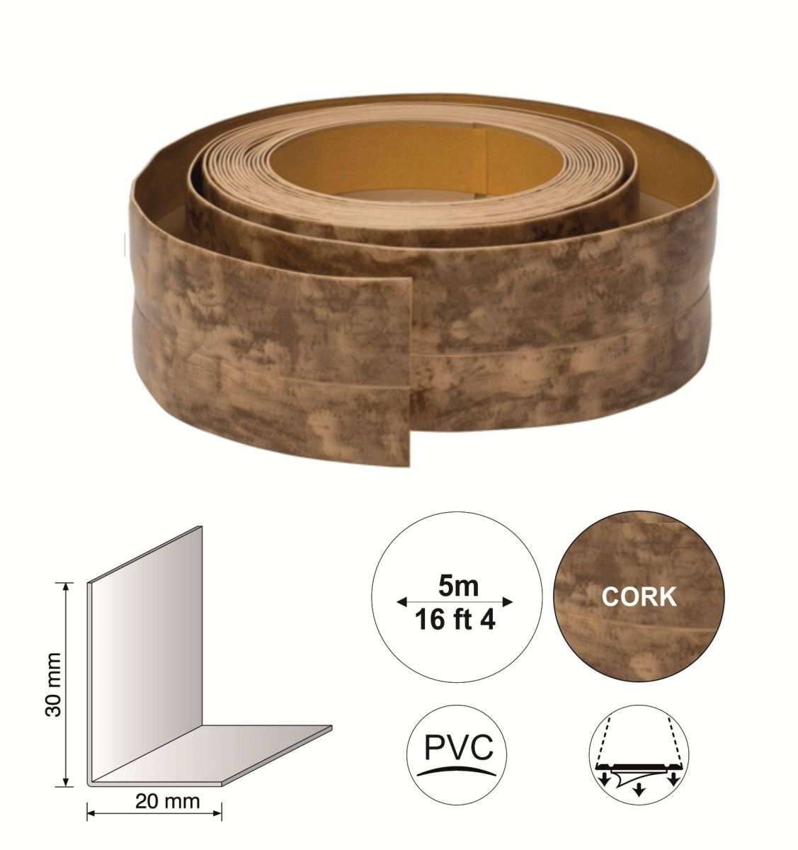 Flexi Flexible PVC Skirting Board