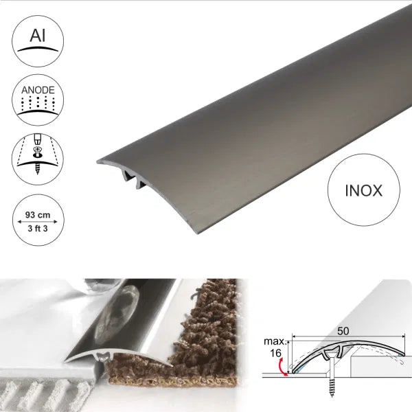  Anodised Aluminium Door Threshold Strip