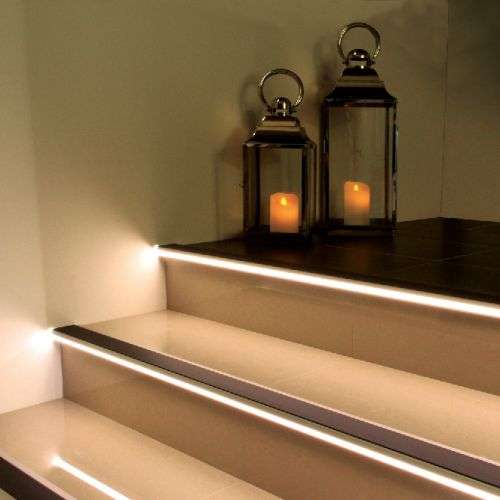 NALR50 – Vision Light Down – Tredsafe Non Slip 76.5x26mm Stair Nosing