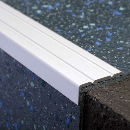 NAS 30×20 Aluminium Retro Fit Self Adhesive Non Slip Stair Nosing