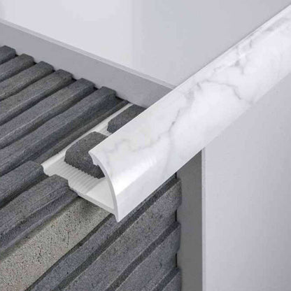 Round Edge PVC Tile Trims Quadrant Tile