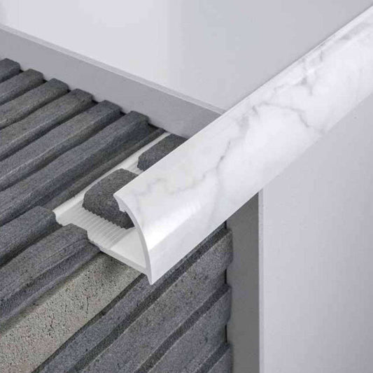 Round Edge PVC Tile Trims Quadrant Tile
