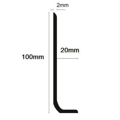 PVC Flexible Sit On Skirting Board PVC a