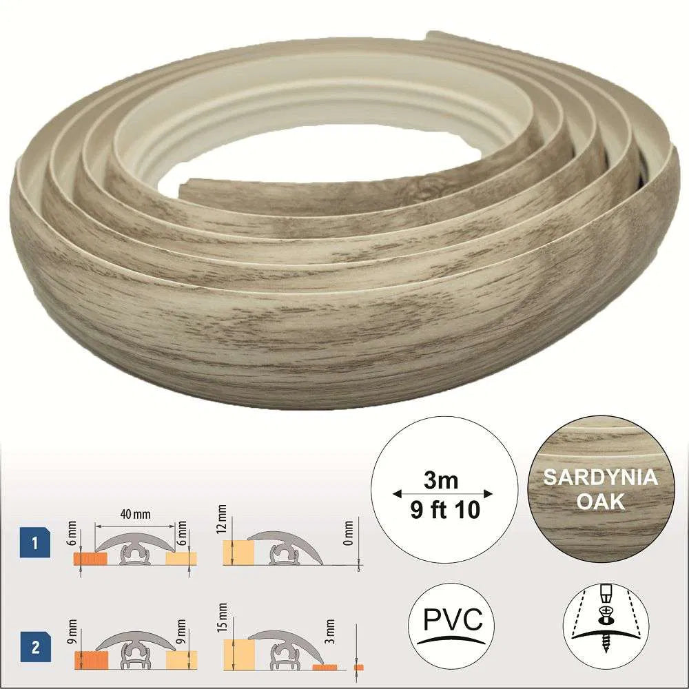  Flex Line Pvc Flexible Flooring Transition Profile Door Threshold