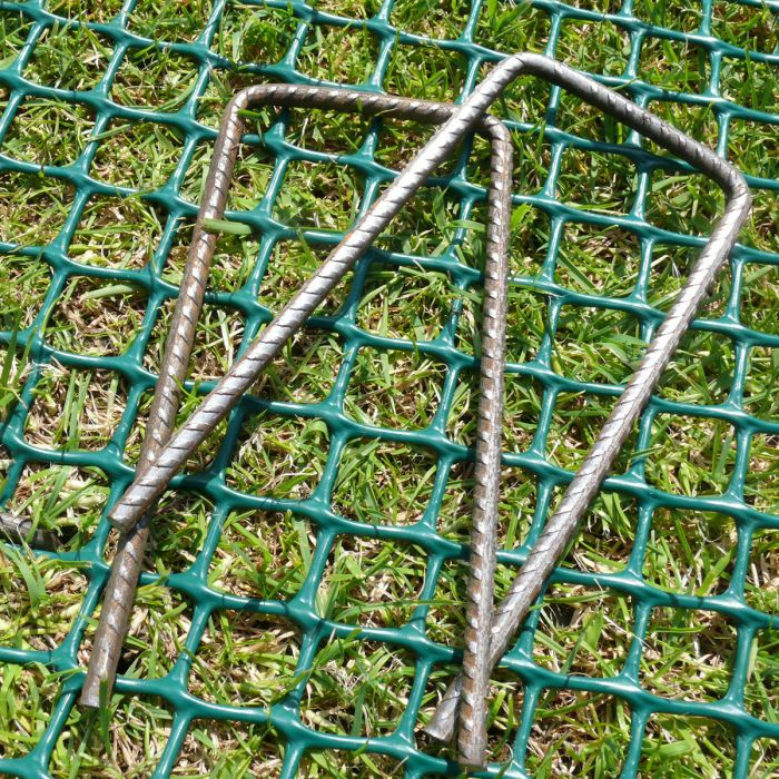 U-Shaped Steel Pins for Securing Reinforcement Mesh